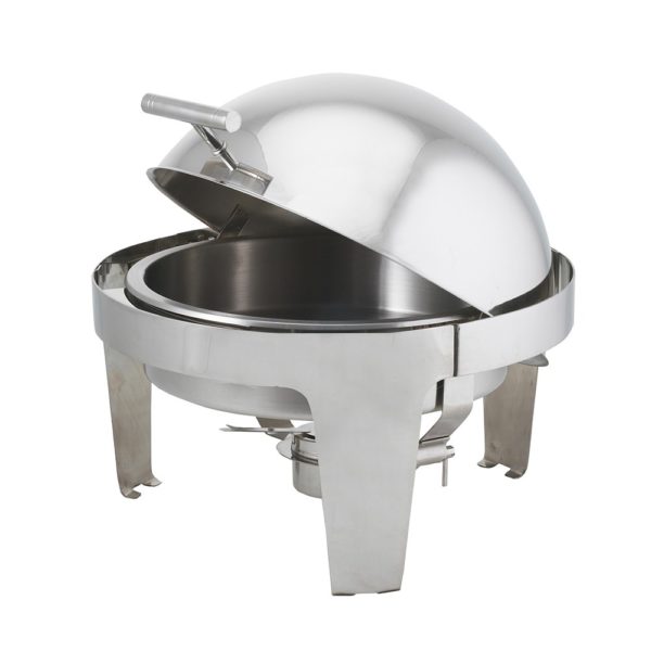 Chafing Dish Round 6 Litre Roll Top 1